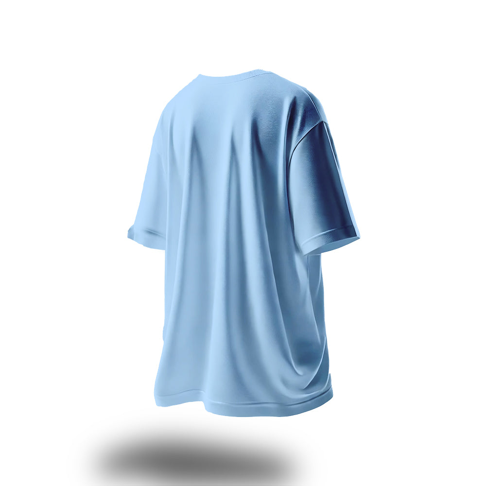 Unisex Multiverse Needs Me Oversized T-Shirt Baby Blue