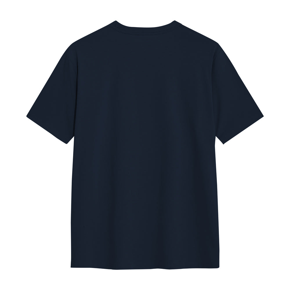Unisex NaH BrO Regular Fit T-Shirt Navy Blue
