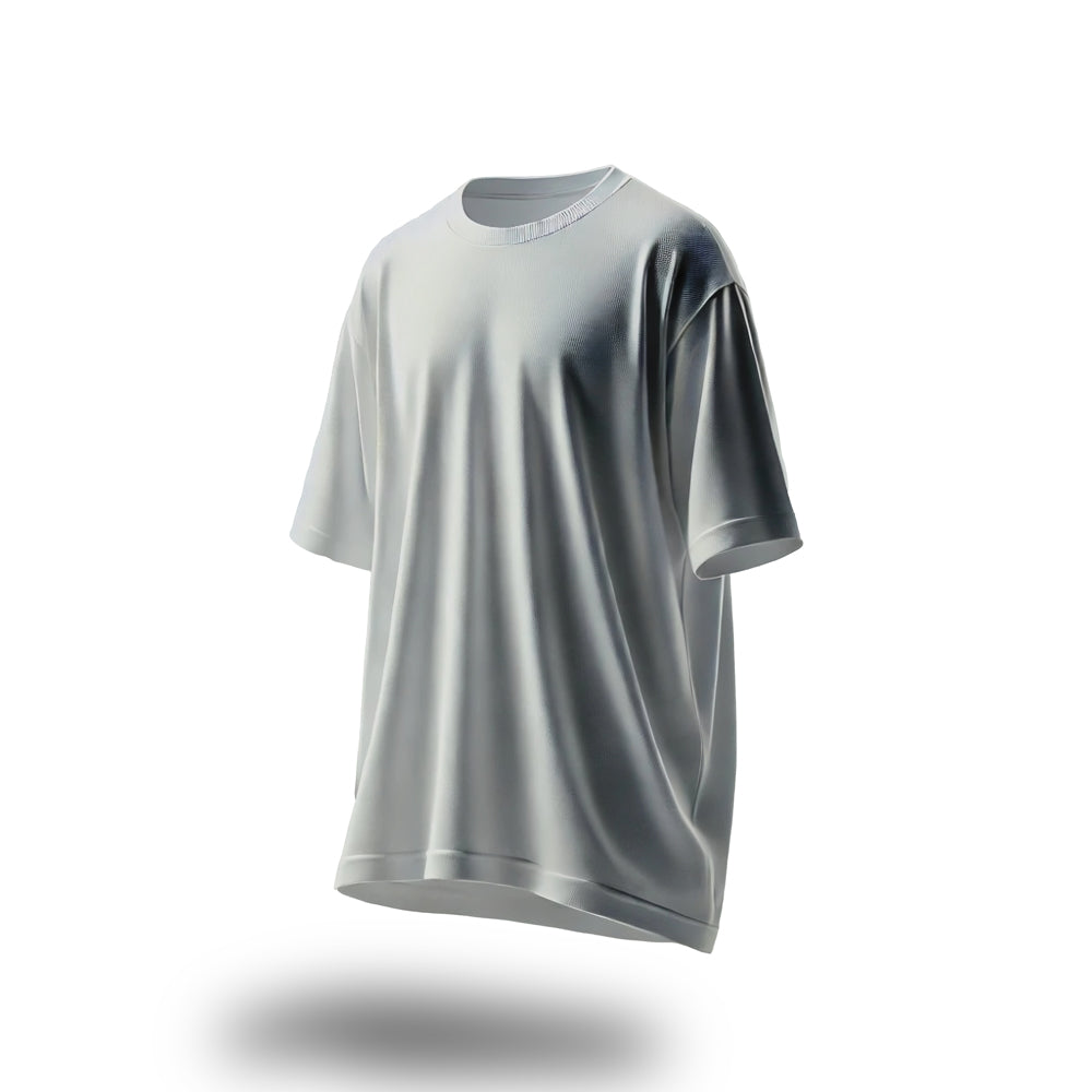 Unisex Grey Oversized T-Shirt