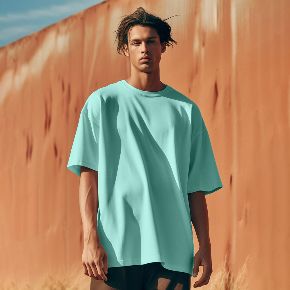 Unisex Mint Oversized T-Shirt
