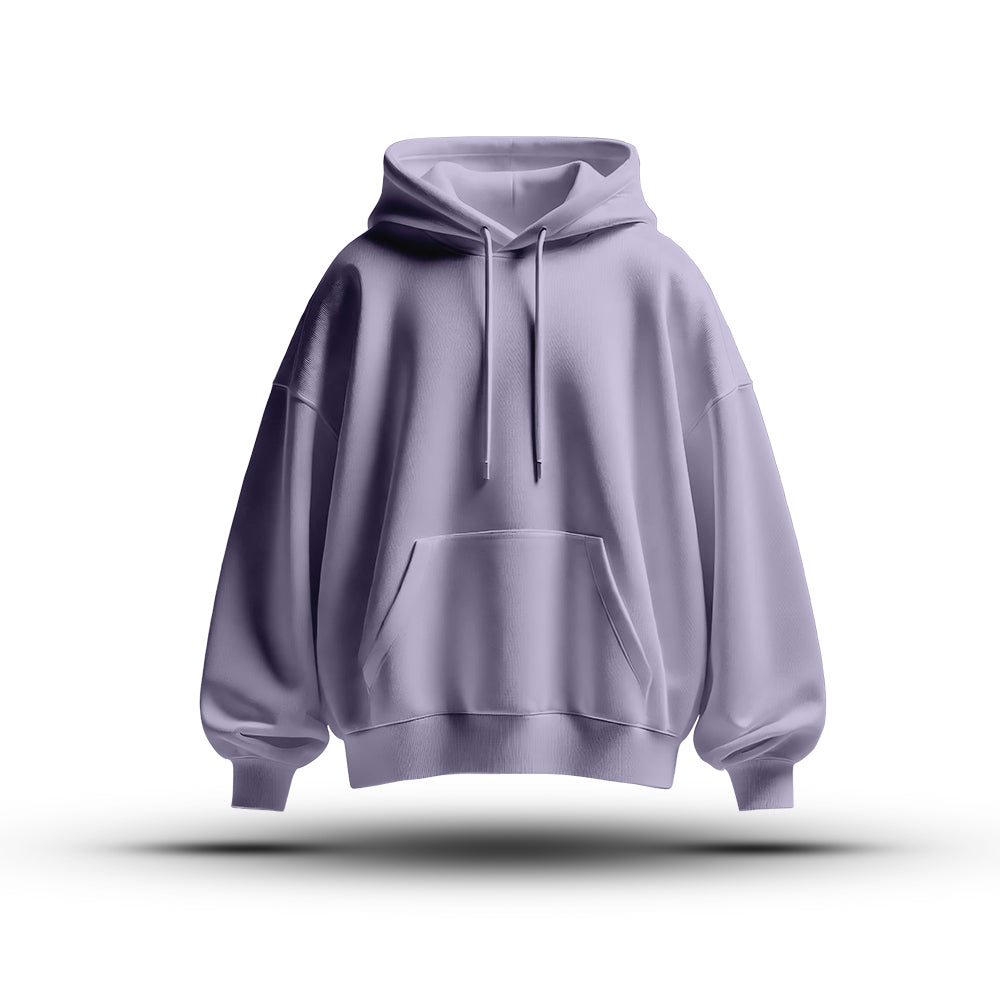 Unisex Lavender Oversized Heavy Hoodie