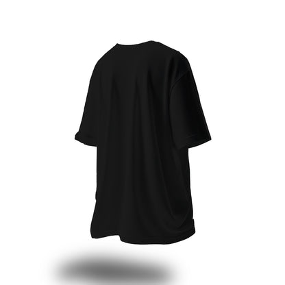 Unisex Multiverse Needs Me Oversized T-Shirt Black