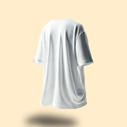 Unisex Multiverse Needs Me Oversized T-Shirt White