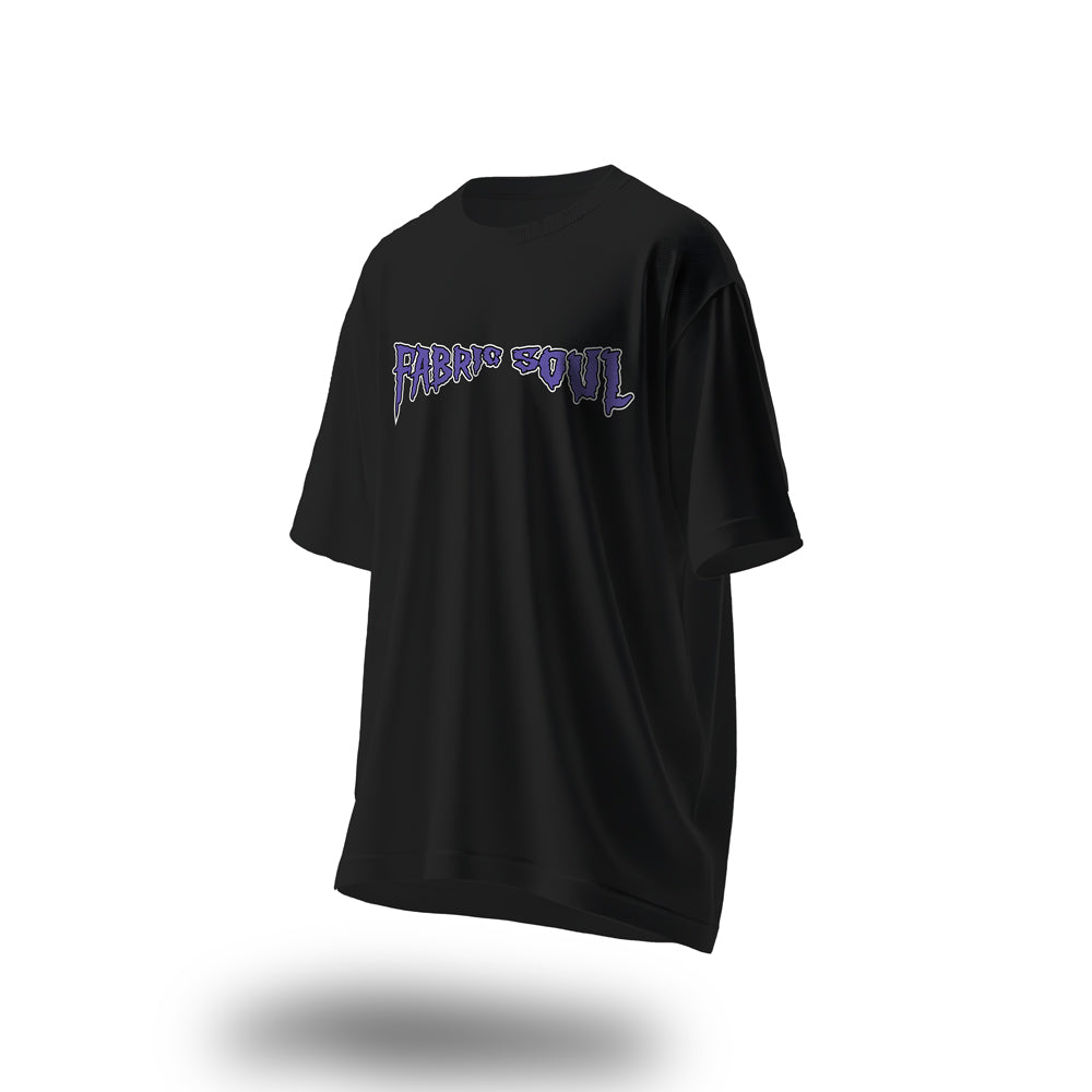 Unisex Boo Crew Oversized T-Shirt Black