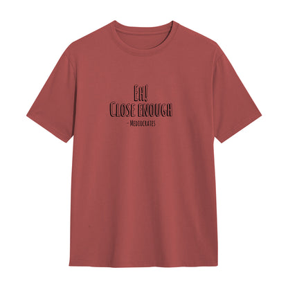 Unisex Mediocrates Regular Fit T-Shirt Coral