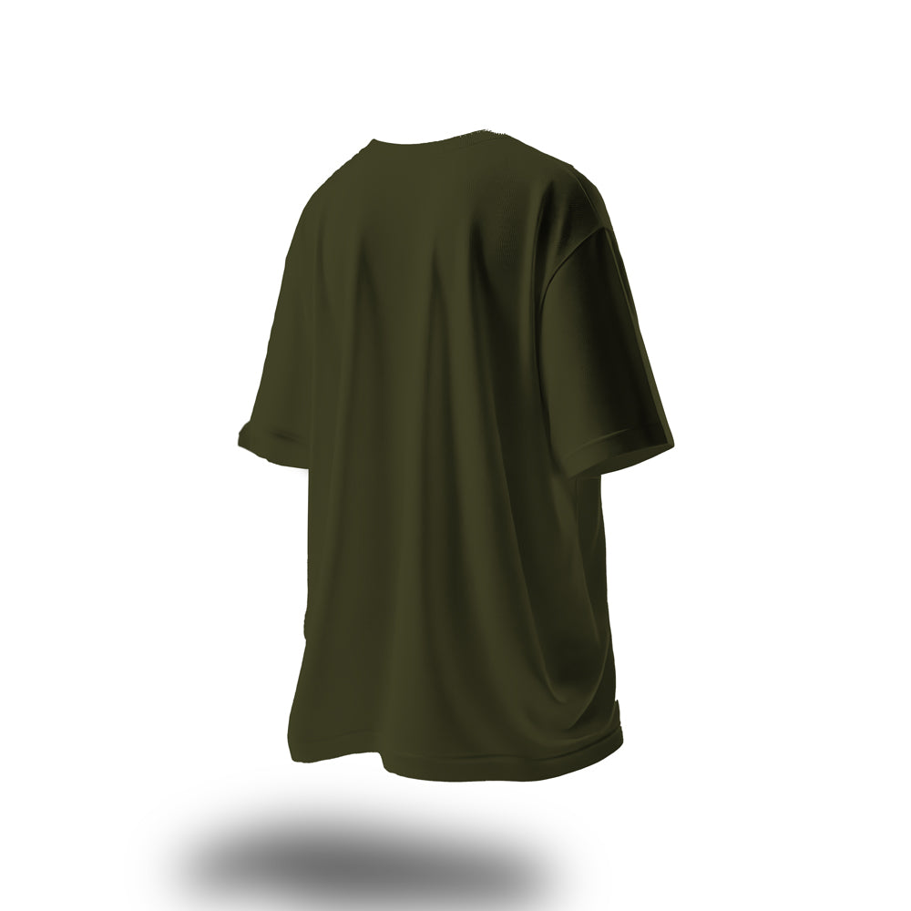 Expresso Patronum Oversized T-Shirt Olive