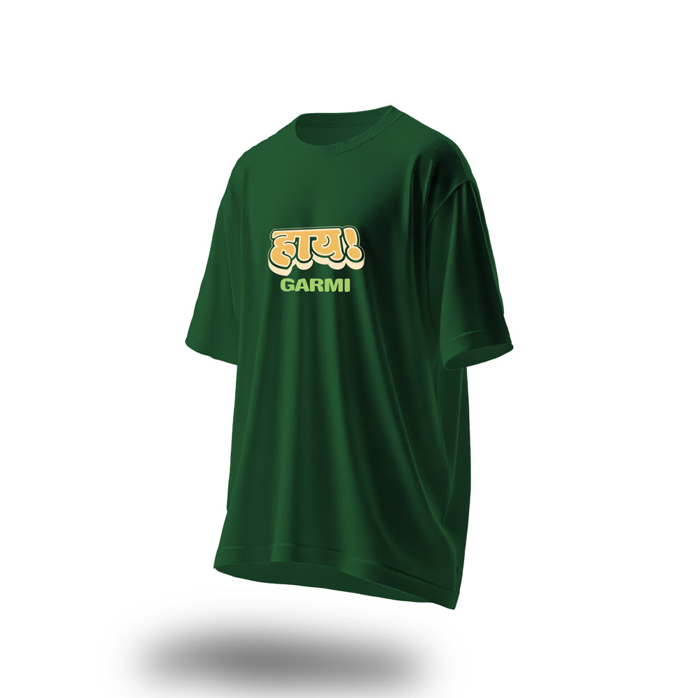 Haye Garmi Oversized T-Shirt Green