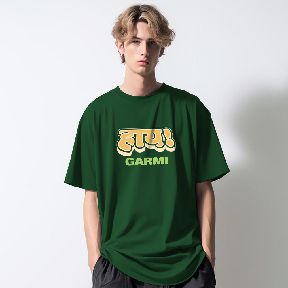 Haye Garmi Oversized T-Shirt Green
