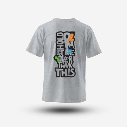 Unisex Hold On Regular Fit Tshirt Grey