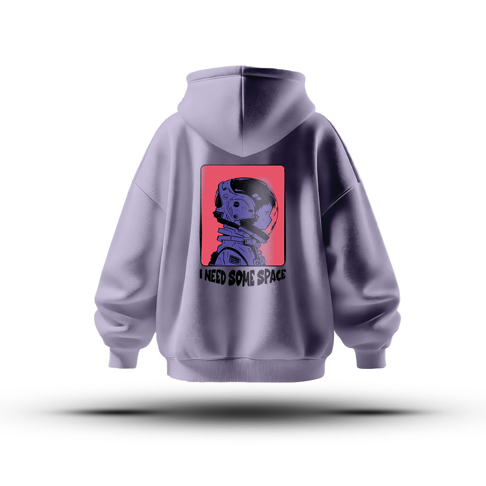 Unisex I Need Some Space Oversized Heavy Hoodie Lavender