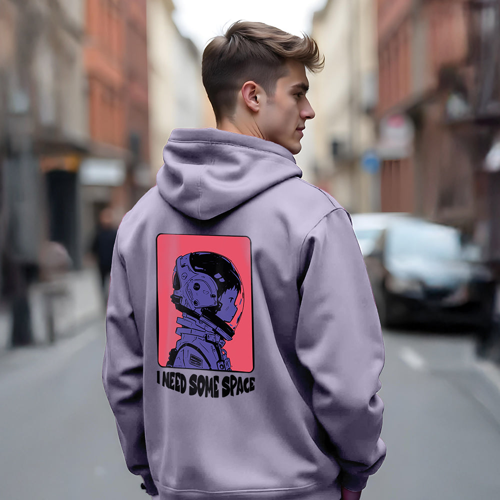 Unisex I Need Some Space Oversized Heavy Hoodie Lavender