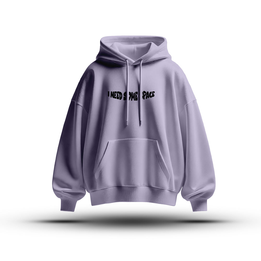 Unisex I Need Some Space Oversized Heavy Hoodie Lavender