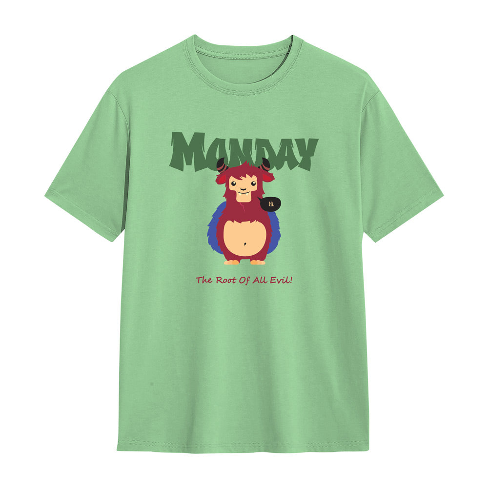 Unisex Mondayn Regular Fit T-Shirt Jade