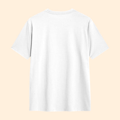 Unisex One Day at a time Regular Fit T-Shirt White