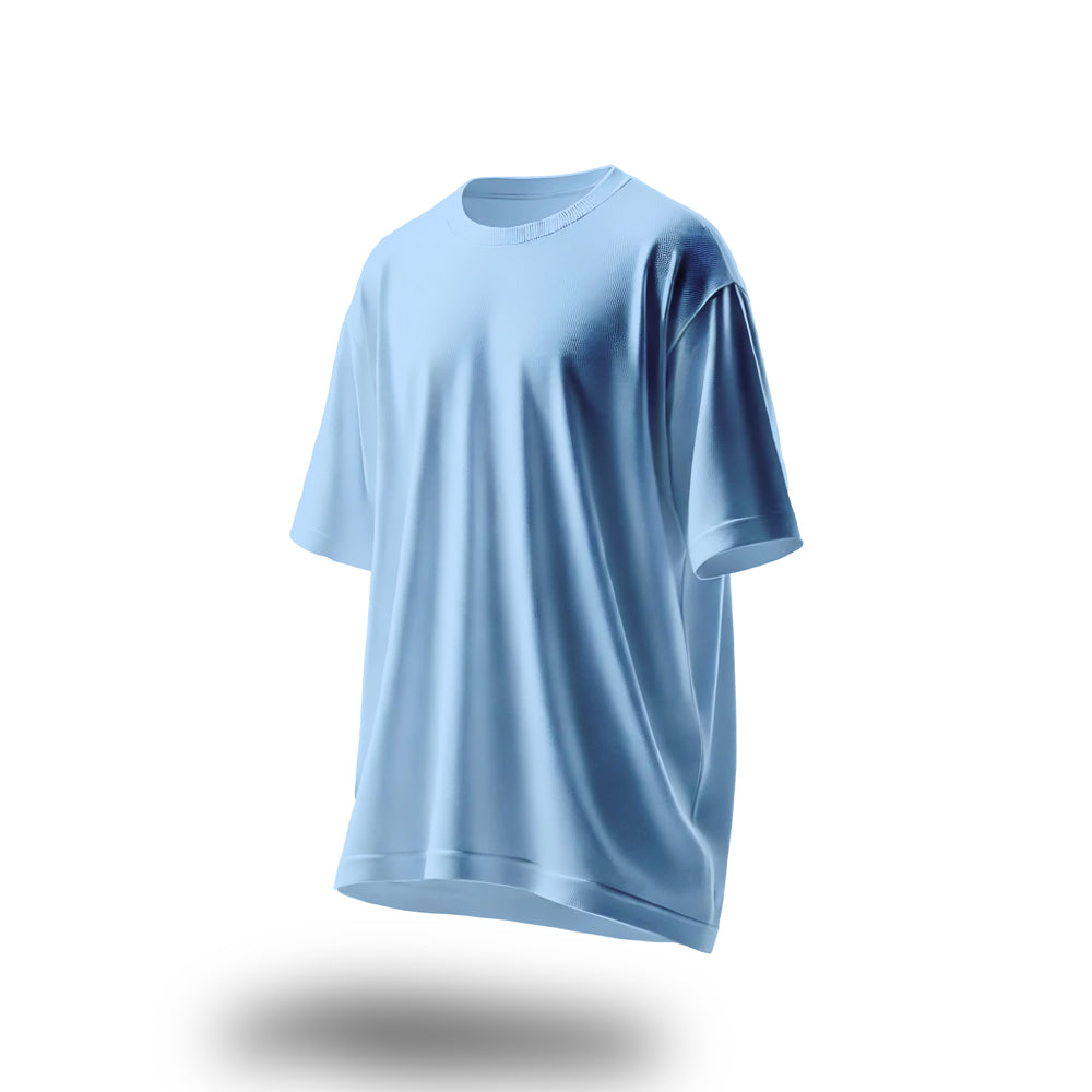 Unisex Light Blue Oversized T-Shirt