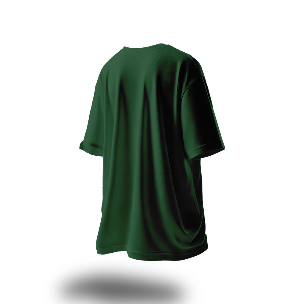 Unisex Green Oversized T-Shirt