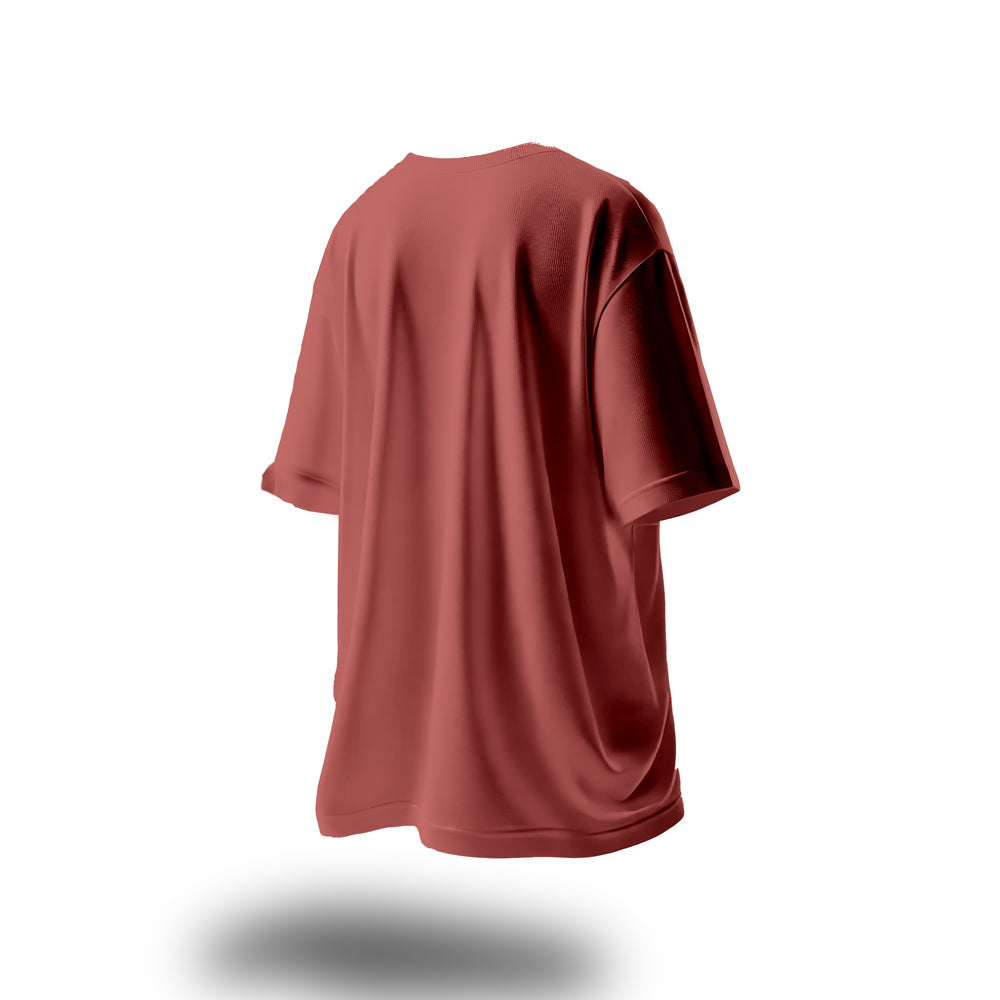 Unisex Coral Oversized T-Shirts