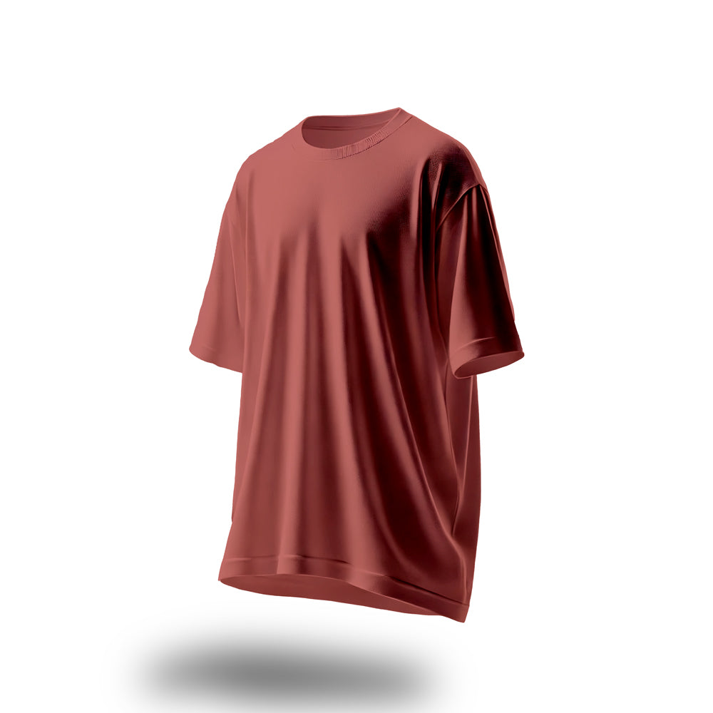 Unisex Coral Oversized T-Shirts