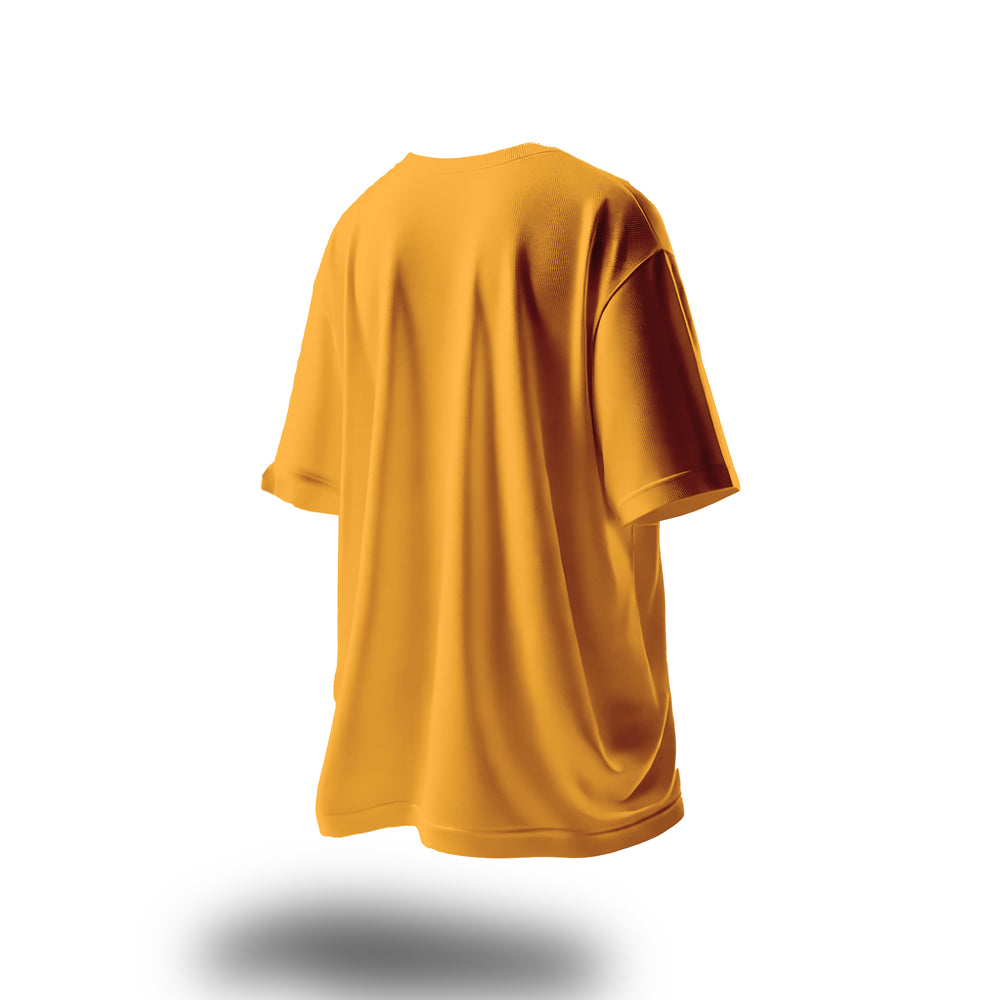 Unisex Golden Yellow Oversized T-Shirt