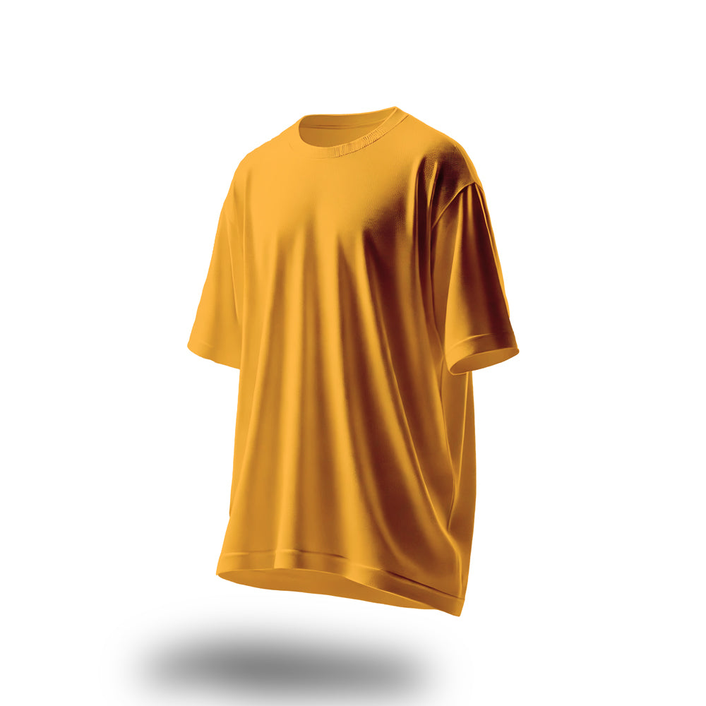 Unisex Golden Yellow Oversized T-Shirt