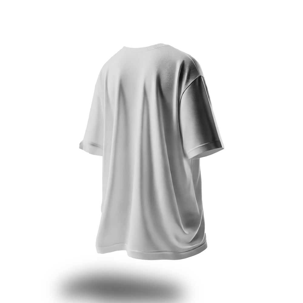 Unisex Grey Oversized T-Shirt