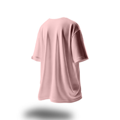 Unisex Light Pink Oversized T-Shirt