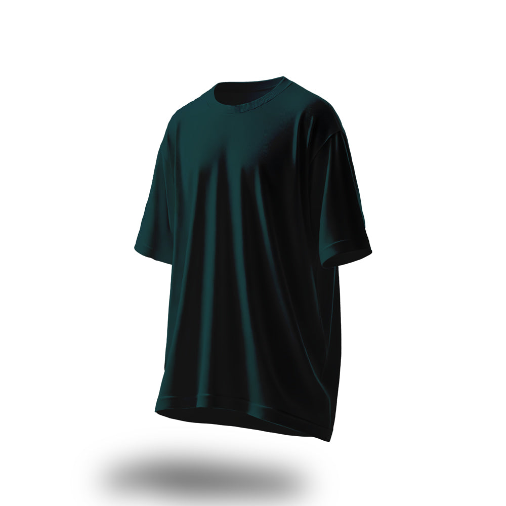 Unisex Petrol Blue Oversized T-Shirt